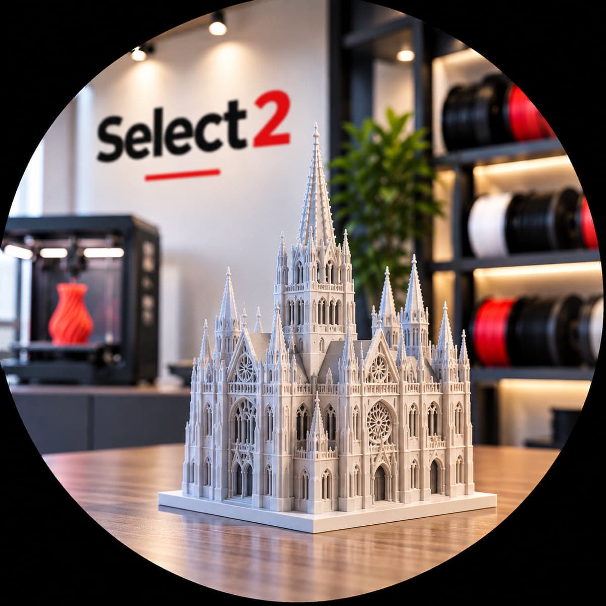 Voorbeeld van een 3D-print door Select2 (3)